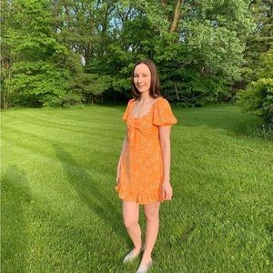 Orange Summer Dress 🍊🧡
